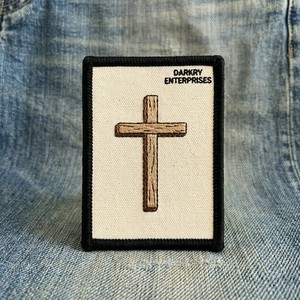 Écusson thermocollant personnalisé brodé à la machine, croix celtique, badge d'uniforme tactique, emblème religieux chrétien brodé sur mesure - Product Image 6