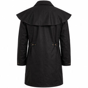Manteau imperméable pour homme, style trench-coat, col rabattu, fermeture éclair, élégant et décontracté, pour l'automne - Product Image 2