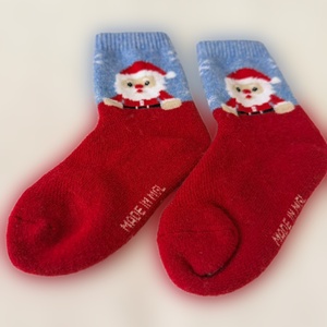 Wholesale Baby Toddler Wool <b>Socks</b> Santa Claus Christmas Red Crew <b>Socks</b> Warm Winter Knitted Kids Holiday <b>Gift</b> <b>Socks</b> - Product Image 1