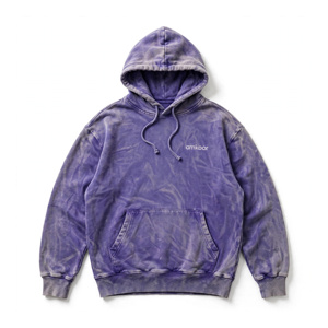 Sudadera con Capucha Tie-Dye para Hombre Amkoor, Corte Regular, Algodón French Terry, Informal, con Bolsillos, para Otoño - Product Image 1