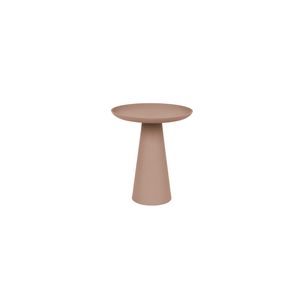 Table d'appoint ronde nordique en fer, table d'appoint en métal mat durable, table basse cannelée pour petits espaces, prix d'usine, couleur personnalisée, mobilier - Product Image 3