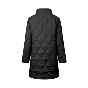 Manteau matelassé mi-long à col montant, style artistique décontracté, résistant au froid, coupe ample et décontractée japonaise, pièce à superposer - Product Image 6