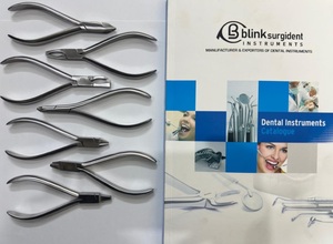 Pinzas de Extracción Dental Blink Surgident BSD-345 de 7 mm con Empuñadura Moleteada Plateada, Instrumento Quirúrgico Manual con Certificación CE Clase I - Product Image 6