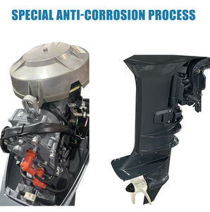 Nouveau moteur hors-bord Yamaha 40 CV essence 2 temps Enduro à arbre court avec commande par timon E40X - Product Image 5