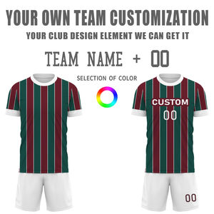 Uniforme de Fútbol Personalizado de Alta Calidad con Logotipo, Camiseta de Entrenamiento, Chándal, Uniforme de Fútbol para Hombre - Product Image 4