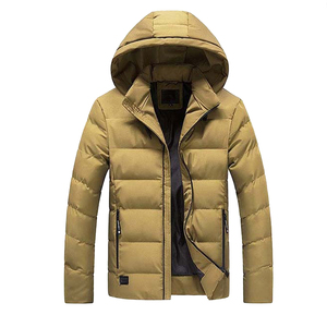 Eco-Friendly Bubble Jackets <b>Heating</b> Warm Fabric <b>Coat</b> Unisex Casual Style Zipper Plus Size Cotton Fill Camouflage Stand - Product Image 5