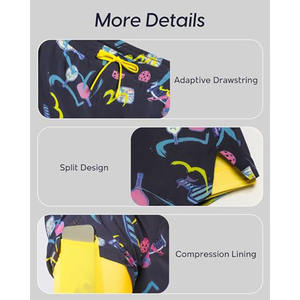 Pantalones Cortos Deportivos de Alta Calidad con Logotipo Personalizado, Cintura Elástica, para Verano, de Poliéster y Algodón, para Hombre - Product Image 2