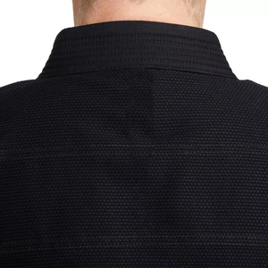Kimono de Jiu Jitsu Negro para Hombre, Uniforme 100% Algodón, Durable, Cinturón Morado Incluido, Corte Regular, Talla Adulto - Product Image 6