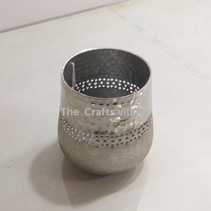 Handmade Hammered Metal Tabletop <b>Vase</b> <b>Gold</b> Finish Decorative Flower <b>Vase</b> Elegant Home Decor Centerpiece Accent Gift - Product Image 4