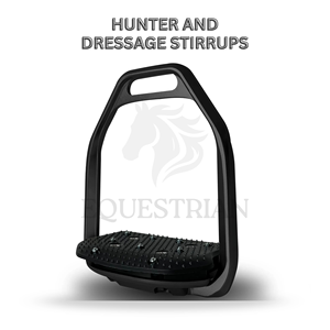 Étriers d'équitation Hunter et Dressage 4,75 pouces, étriers anglais pour l'équitation - Product Image 2