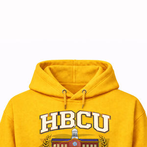 เสื้อฮู้ดดี้ HBCU สุดเท่ห์ ออกแบบเองได้ อบอุ่น สวมใส่สบาย ทนทาน เสื้อฮู้ดดี้ HBCU แบบมืออาชีพ ออกแบบเองได้ - Product Image 3