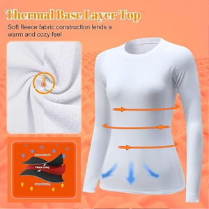 Womens Compression Training <b>Tops</b> Custom Printed Gym Fitness Shirts Manufacturer Pakistan OEM Export Supply Global Markets - Product Image 4