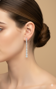 Diamante de Corte Redondo para Mujer, Diamante Cultivado en Laboratorio - Product Image 3