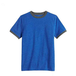 T-shirt Premium Homme à Manches Courtes Col Rond Uni en Mélange Polyester/Coton Coupe Classique Respirant Anti-boulochage Grande Taille Noir - Product Image 2