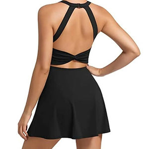 2025 New Solid <b>Bikini</b> Swimsuit for Women 1 Piece/2 Piece <b>Set</b> Spandex/Polyester Material - Product Image 2