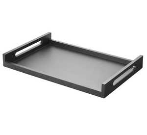 Juego de bandejas de metal personalizadas al por mayor, bandejas rectangulares de hierro para alimentos, bebidas y decoración del hogar - Product Image 1