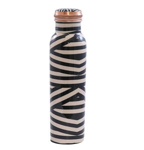 Botella de agua de cobre admirable 1000ml Diseño esmaltado Utensilios de cocina con estilo Perfecto para el café y la hidratación más vendida - Product Image 3