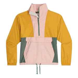 Ensemble coupe-vent pour femme, coupe classique, design 2-en-1, à capuche, léger, en Spandex/Nylon, confortable, élégant, pour le quotidien et les loisirs - Product Image 3