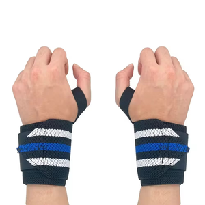 Correa de Muñeca Elástica de Neopreno con Logotipo Personalizado Geo Brother Co GB-F8CS-0002, Ajustable, Antideslizante, para Entrenamiento Físico y Gimnasio - Product Image 1