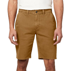 High Quality <b>Drawstring</b> Knitted Mid Waist Solid Quick Dry <b>Jeans</b> Shorts for <b>Men</b> Lightweight Comfort Fabric Casual Custom Color - Product Image 1