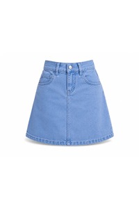Jupes en denim tricotées moulantes pour femmes, écologiques, imperméables, personnalisables, formelles, unies, pour l'hiver - Product Image 6