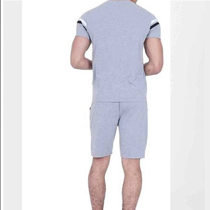 T-shirts décontractés à manches courtes et col rond pour hommes Perfectionists, bleu marine, coupe ample, respirants, 100 % coton jersey tricoté, 180 g - Product Image 2