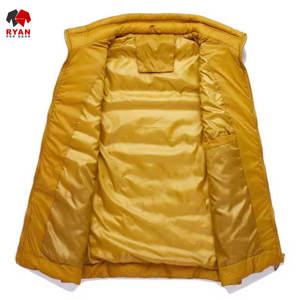 Gilet matelassé pour homme de qualité supérieure, tissu confortable et respirant avec logo personnalisé, fermeture à glissière - Product Image 5