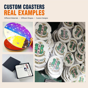 Car <b>Coasters</b> Custom <b>Ceramic</b> Sublimation Eco-Friendly Japan Brand Cup Holder <b>Coasters</b> with Logo Wholesale OEM Factory Low MOQ - Product Image 6