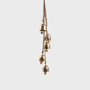 Campana de pared de hierro hecha a mano, decoración tradicional de granja para patio, balcón, patio interior y entrada. - Product Image 4