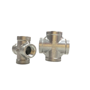 Raccords de tuyauterie industriels en acier inoxydable de 3 pouces à haute spécification, croisillons à 4 voies, usinage lisse, personnalisables OEM/ODM, marque Chico - Product Image 6