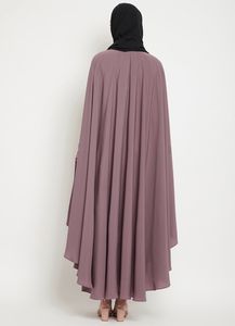 Best Quality Women Abaya Kaftan Dress Handmade Turkish Floor Length Long Sleeve Soft Breathable Polyester Floral Loose Fit - Product Image 6