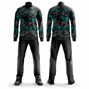Wholesale Custom Sports Tracksuit <b>Men</b> Women Training Suit Full Zip <b>Jacket</b> <b>Track</b> Pants Athletic Wear Manufacturer - Product Image 4