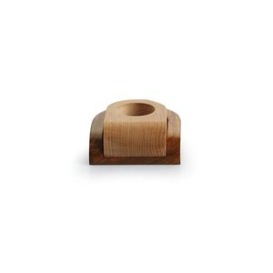 Handmade Durable Wooden <b>Tea</b> Light Candle Holder Irregular Tabletop Votive <b>Stand</b> for Home Wedding Christmas Decor - Product Image 4