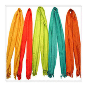 Premium Solid Color Plain Linen Scarf for Men and Women – Lightweight Breathable Soft Natural Fabric Fashion <b>Wrap</b> for All Season - Product Image 1