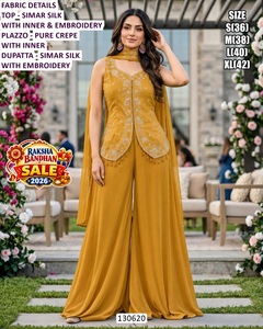 Sari en Georgette Vert Émeraude Royal avec Blouse Perlée et Sous-vêtement pour Femme, Coupe Classique, Longueur au Sol, Tenue Traditionnelle, Séchage Rapide, Idéal Mariage - Product Image 3