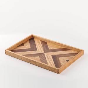 Bandeja Rectangular de Madera Hecha a Mano para Servir, para el Hogar, Cocina, Mesa de Comedor, Mesa de Centro, Restaurante, Cafetería, Hotel, Oficina, Desayuno - Product Image 3