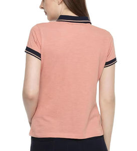 Polo pour femme 100% coton, vente directe d'usine, logo imprimé et brodé personnalisé, polo pour femme sur mesure - Product Image 2