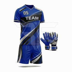 Uniforme de Fútbol Transpirable de Alta Calidad con Estampado Personalizado, Logotipo Personalizado, Talla Personalizada, Duradero, 100% Poliéster - Product Image 3