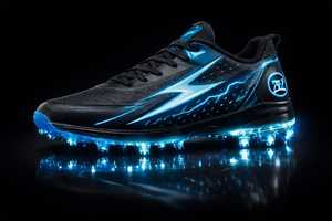 รองเท้าคริกเก็ตเย็บสองชั้นสำหรับผู้ชายรองเท้าสตั๊ดยางแรงดึงสูงสำหรับฝึกซ้อมและซ้อมวันแข่งขัน - Product Image 2