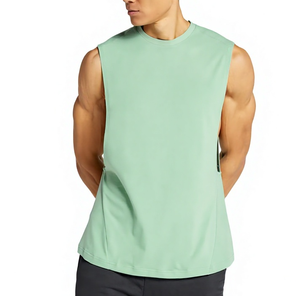 Camiseta Deportiva de Verano para Hombre, de Secado Rápido, Personalizada, Informal, para Correr, Tejida, para Deportes al Aire Libre, Fabricada por Fábrica - Product Image 1
