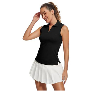 Chemise de tennis pour femme, nouvelle arrivée, style tendance, légère, service OEM, logo personnalisé, confortable et respirante - Product Image 3
