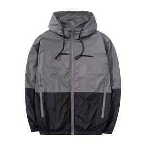 Chaqueta Cortavientos para Hombre de Primera Calidad, Chaqueta Impermeable, Nueva Llegada, Ajustable, Venta al por Mayor, Chaqueta Cortavientos con Capucha para Hombre - Product Image 1