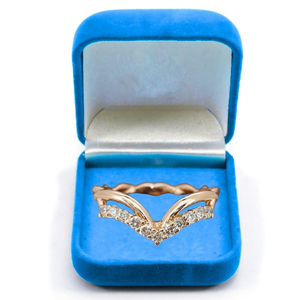 Bague en or rose 14 carats certifiée IGI avec diamant brillant de laboratoire 0,7 carat, pierres latérales VS1 couleur F, bijoux de luxe pour femmes, cadeaux en gros - Product Image 1