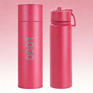 Botol Air Terisolasi Tipis Harga Pabrik, Botol Minum Logam Anti Bocor untuk Rantai Supermarket - Product Image 1