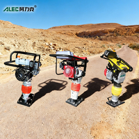 Compacteur à percussion HCR110 de 72 kg à essence pour le compactage des fossés, des routes et des aménagements paysagers