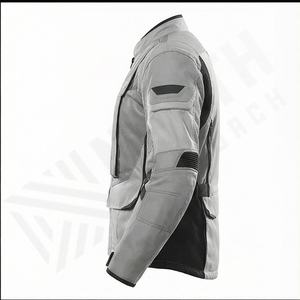 Veste de moto en cuir véritable pour homme de qualité supérieure, nouvelle arrivée, vestes de moto d'hiver, protections amovibles, personnalisables - Product Image 3