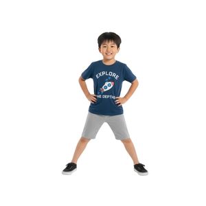 T-shirts graphiques pour garçons, t-shirts personnalisés pour enfants, col rond, manches courtes, imprimés, décontractés, mode estivale, t-shirts pour tous les jours - Product Image 3