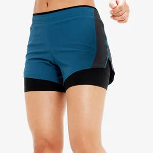 Shorts de Doble Capa para Mujer al Por Mayor, el Mejor Diseño, Shorts de Doble Capa Estampados para Mujer - Product Image 6