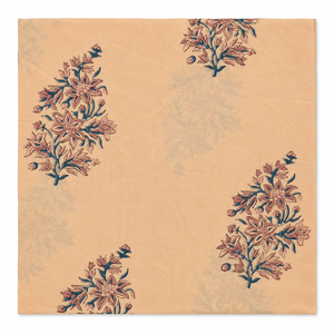 Camisas, Vestidos y Fundas Decorativas para el Hogar, Tejidas a Mano en Jaipur, con Estampado Floral Índigo, de Algodón Teñido Natural Sostenible, Orgánico Premium - Product Image 5
