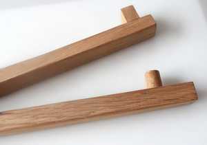 Large Wooden <b>Door</b> <b>Handles</b> Crafted From Solid Wood Coastal Design Eco-Friendly for Diwali Home Decor - Product Image 5